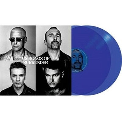 U2 Songs Of Surrender Tower Records Limited Exclusive Translucent Blue Vinyl