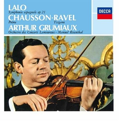 Arthur Grumiaux Manuel Rosenthal Lamoureux Orchestra Lalo Spanish Symphony Chaus