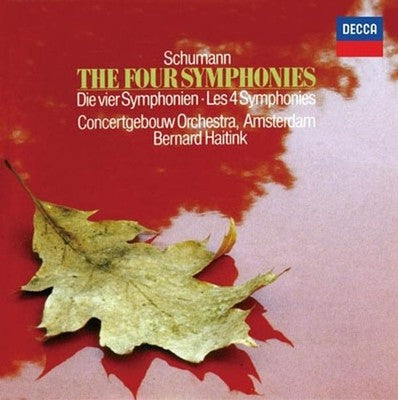 Bernard Haitink Royal Concertgebouw Orchestra Schumann Complete Symphonies Overt