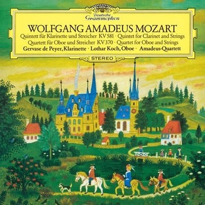 Amadeus String Quartet Lothar Koch Gervas de Payet Mozart Clarinet Quintet Oboe