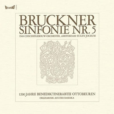 Eugen Jochum Royal Concertgebouw Orchestra Bruckner Symphony No. 5 Special Recor