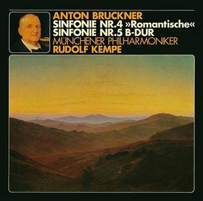 Rudolf Kempe Munich Philharmonic Orchestra Bruckner Symphony No. 4 Romantic No.