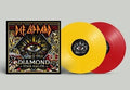 Def Leppard Diamond Star Halos Red Yellow Vinyl Tower Records Limited Edition