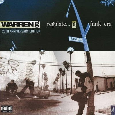 Warren G Regulate... G Funk Era Tower Records Limited Blue Vinyl