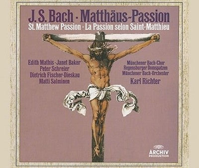 Karl Richter Munich Bach Orchestra Peter Schreier Dietrich Fischer-Dieskau J.S.