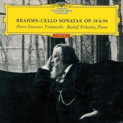 Pierre Fournier Rudolf Firksny Brahms Cello Sonata No. 1 No. 2 Tower Records Lim