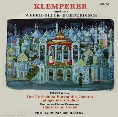 Otto Klemperer Philharmonia Orchestra German Opera Overtures & Waltz Tower Recor