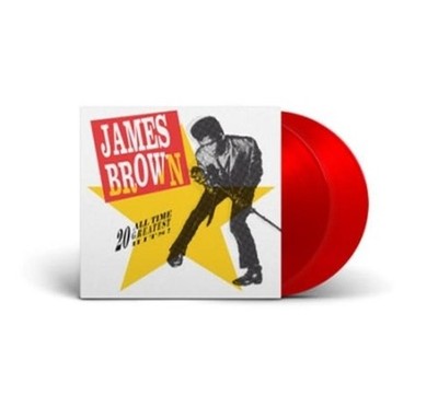 James Brown 20 All Time Greatest Hits Tower Records Limited Red Vinyl