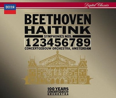 Bernard Haitink Royal Concertgebouw Orchestra Beethoven Complete Symphonies Egmo