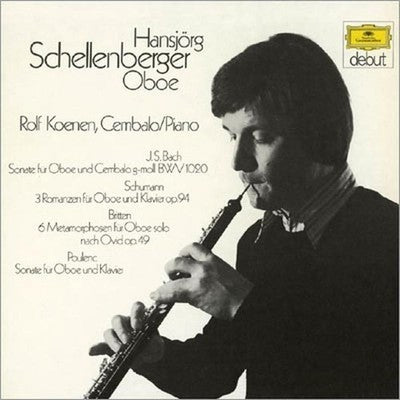 Hansjörg Schellenberger Rolf Könen Oboe Recital Tower Records Limited