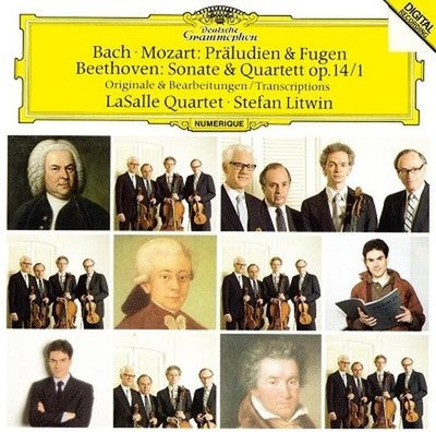 LaSalle String Quartet Stefan Litwin Last album Bach Mozart Preludes and Fugues