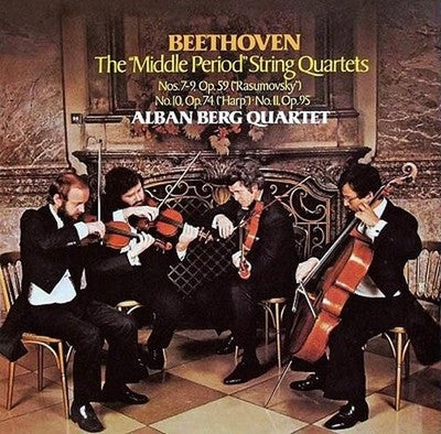 alban berg quartet Beethoven Mid-period String Quartets No. 7 9 Razumovsky No. 1