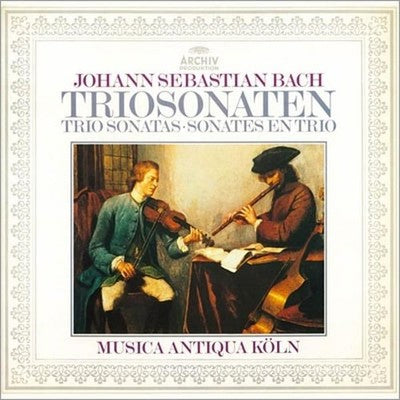 Musica Antiqua Cologne J.S. Bach Trio Sonata Collection Tower Records Limited
