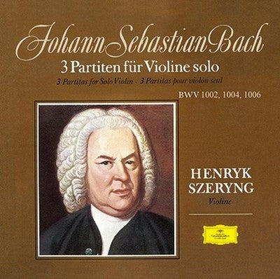 Henrik Schelling J.S. Bach Complete Partitas for Solo Violin Tower Records Limit