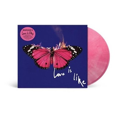 Maroon 5 Love Is Like Exclusive Tower Records Limited Bubblegum Vinyl