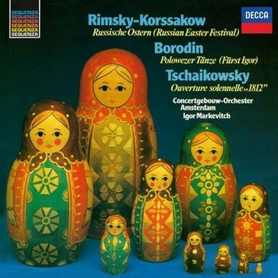 Igor Markevitch Royal Concertgebouw Orchestra Russian Orchestral Works 1812 and