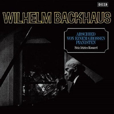 wilhelm backhaus Last Concert 2024 Remastered Tower Records Limited