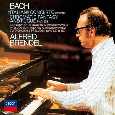 Alfred Brendel J.S. Bach Italian Concerto Bach Masterpieces Tower Records Limite