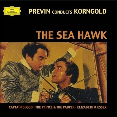 Andre Previn London Symphony Orchestra Korngold Works Sea Hawk Suite Queen Eliza