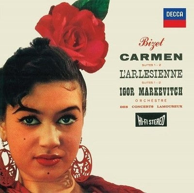 Igor Markevitch Lamoureux Orchestra Spanish Radio Symphony Orchestra Bizet Carme