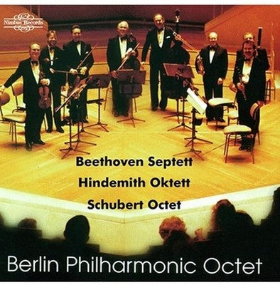 Berlin Philharmonic Octet Beethoven Septet Hindemith Octet Schubert Octet Tower