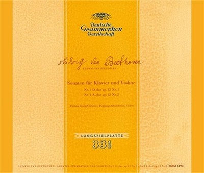 Wolfgang Schneiderhan Wilhelm Kempff Beethoven Complete Works of Violin Sonatas