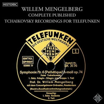 Willem Mengelberg Royal Concertgebouw Orchestra Berlin Philharmonic Orchestra Co