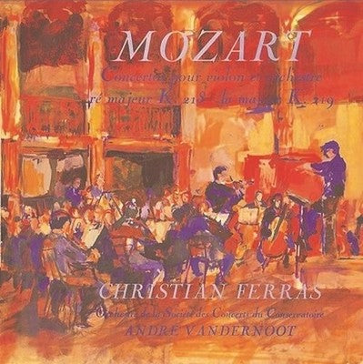 Christian Ferras Andre Vandernoort Paris Conservatoire Orchestra Mozart Violin C