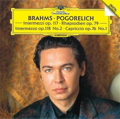 Ivo Pogorelich Brahms 3 Intermezzos Rhapsody and others Tower Records Limited