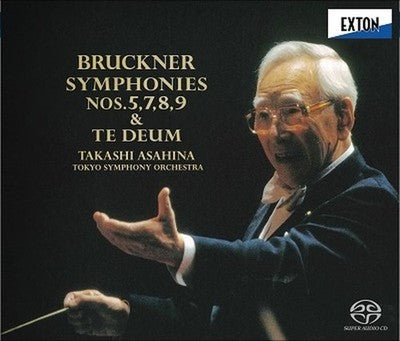 Takashi Asahina Tokyo Symphony Orchestra Bruckner Symphony Selections 1991 1996