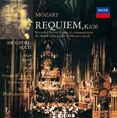 Georg Solti Vienna Philharmonic Orchestra Mozart Requiem Tower Records Limited