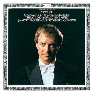 Christopher Hogwood Jaap Schroeder Ancient Chamber Orchestra Mozart Symphony No.