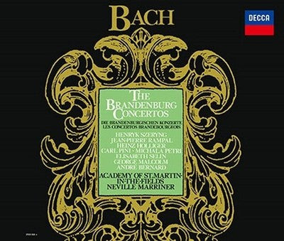 Neville Marriner Academy Chamber Orchestra J.S. Bach Brandenburg Concerto Collec
