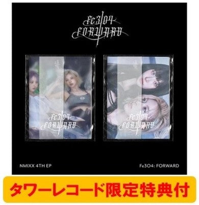NMIXX Fe3O4 FORWARD 4th EP Album STD Ready Ver. With Tower Records exclusive bon