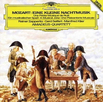 Amadeus String Quartet Rainer Zeppelitz Gerd Seifert Manfred Krier Mozart Eine K