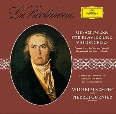 Pierre Fournier Wilhelm Kempff Beethoven complete cello sonatas and others Tower
