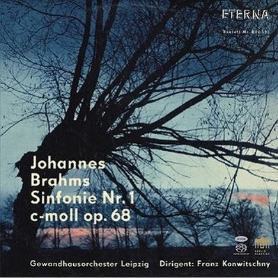 Franz Konwitschny Leipzig Gewandhaus Orchestra Brahms Symphony No. 1 Mozart Adag