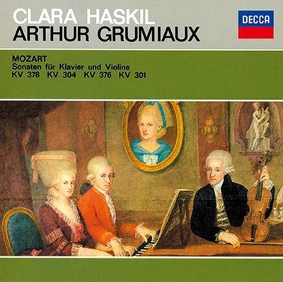 Arthur Grumiaux Clara Haskil Mozart Violin Sonata No. 34 No. 28 No. 32 No. 25 To