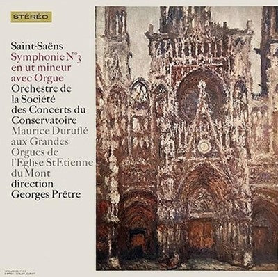 Georges Prêtre Paris Conservatory Orchestra Saint-Saëns Symphony No. 3 with Orga