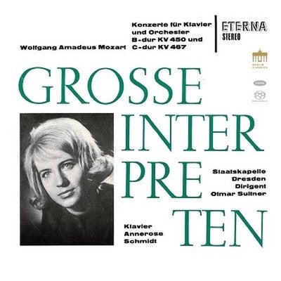 Annerose Schmidt Otmar Switner Staatskapelle Dresden Mozart Piano Concerto No. 1