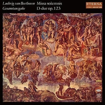 Kurt Masur Leipzig Gewandhaus Orchestra Beethoven Missa Solemnis Tower Records L