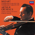 Arthur Grumiaux Colin Davis London Symphony Orchestra Mozart Violin Concerto No.