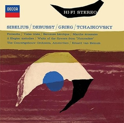 Eduard van Beinum Royal Concertgebouw Orchestra Sibelius Debussy Grieg Tchaikovs