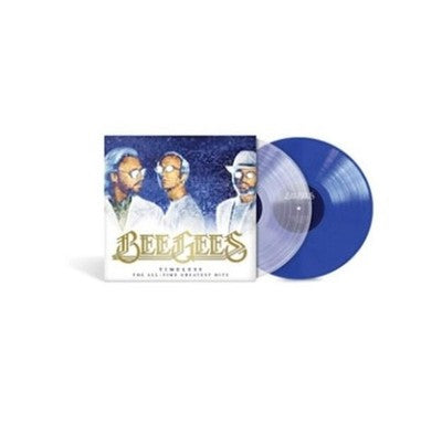 Bee Gees Timeless The All Time Greatest Hits Tower Records Limited Clear & Blue