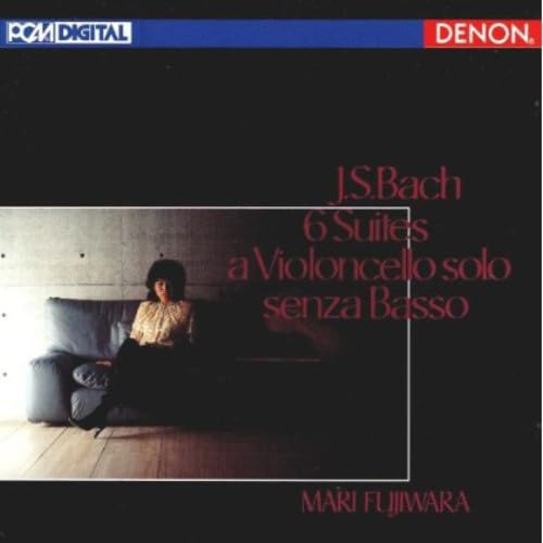 Mari Fujiwara Bach Bach: Unaccompanied cello suites (complete) Japan Music CD