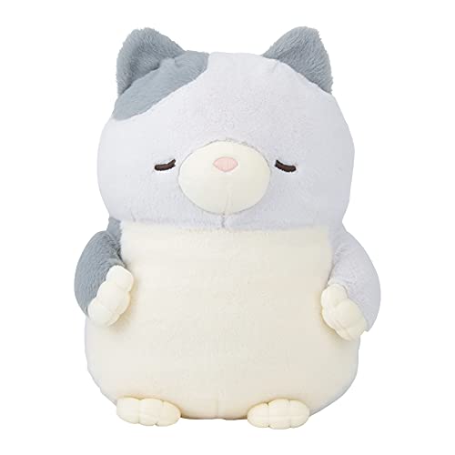'Livheart Pokshin Cat Miko Body Pillow M 26cm Plush Cushion Soft Toy Doll NEW'