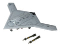 Platz 172 US Navy Unmanned Combat Aerial Vehicle X-47B wGBU-27 Plastic Model NEW