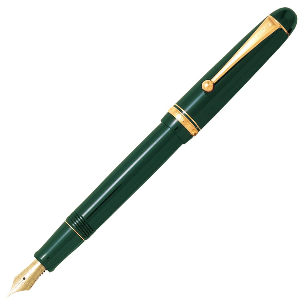 Pilot Custom fountain pen 74 F nib dark green NEW
