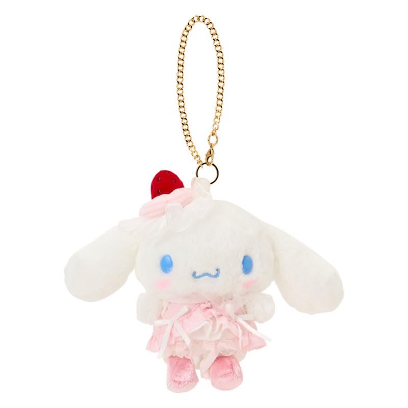 SANRIO Mascot Bag Charm Strawberry Whipped Cake Cinnamoroll Ages 6 and up NEW