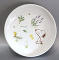 Shimizutougyou Herb Forest Snoopy Easy-to-Scoop Bowls Set of 2 Patterns NEW